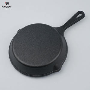 Batterie de cuisine antiadhésive en fonte, ensemble de casseroles en fonte, poêles à frire pour cuisine, <span class=keywords><strong>camping</strong></span> intérieur et extérieur - Product Image 6