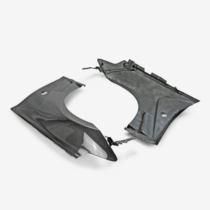 Guardabarros Delantero Decorativo de Fibra de Carbono EPR de Lujo para 370Z Z34 (2009 en Adelante) - Fácil Instalación (Sin Ventilación Superior) - Product Image 1