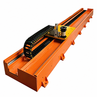 Table coulissante linéaire robuste sur rail pour robot 7ème axe, avec garantie 1 an, 600W 220V