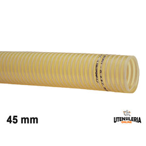 LIQUIPOMP/LY Tuyau alimentaire spiralé en PVC 45mm (50m) - Product Image 1