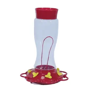 Wholesale Custom New Outdoor Hanging Plastic Small Humming Bird Water Feeder For Birds