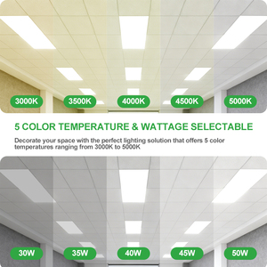 Usa Ca Hot Sell Drop Ceiling <strong>Led</strong> Lighting 2X2 <strong>2X4</strong> 1X4Ft <strong>Led</strong> Back-Lit Flat <strong>Panel</strong> <strong>Light</strong> With ETL DLC - Product Image 2