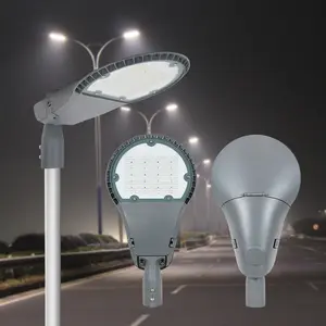 Model baru AC Streetlight aluminium lampu jalan luar ruangan 100W 200W LED listrik lampu jalan