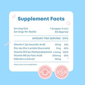 OEM personalizado <span class=keywords><strong>Natural</strong></span> Liquid Genius Drops suplementos para ayudar a la concentración y la atención para los Niños apoya la función cerebral saludable - Product Image 2