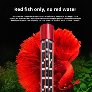 Lámpara de acuario acrílica 5D de color especial para peces dragón, 5 filas de luces LED, iluminación ultra gran angular de 240 grados, para peces rojos - Product Image 3