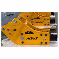 Chargeuse-pelleteuse JCB 3dx 3cx d'occasion, marteau hydraulique de type banane pour la construction avec garantie d'un an