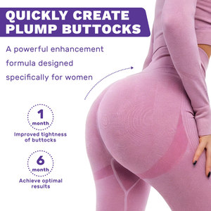 Sciroppo per l'ingrandimento dei glutei, integratore liquido a base di estratti erboristici, bevanda naturale vegana per l'ingrandimento dei glutei e il miglioramento dei fianchi - Product Image 4