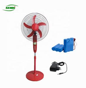 Ventilador de Pedestal Recargable de 16 y 18 Pulgadas, Ventilador de Pie de CA/CC - Product Image 2