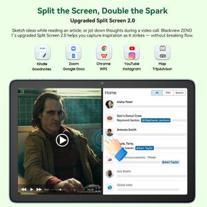 Blackview ZENO 1 Tableta de 8 pulgadas UNISOC Tiger T615 Android 15 Capacitiva GSM 6GB + 256GB 6000mAh Octa Core para negocios Nuevo lanzamiento - Product Image 4