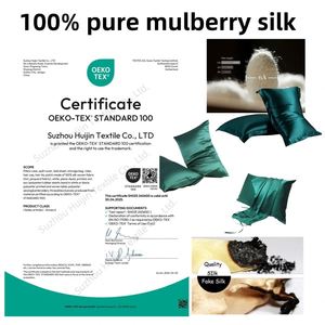 Taie d'oreiller 100 % soie de mûrier pure, confortable, disponible en différentes couleurs – Fournisseur d'usine - Product Image 5