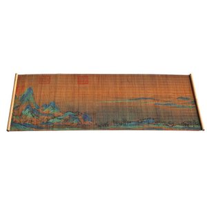 Alfombrilla de Bambú para Té con Diseño de Paisaje Impreso a Color, Tamaño Pequeño, Venta Directa de Fábrica, Dropshipping Disponible, Novedad 2020 - Product Image 5