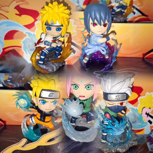 Nouveauté - 100% authentique - 8 pièces/ensemble - Nar Utoo <span class=keywords><strong>Shippuden</strong></span> Final Battle V1 - Série de figurines d'anime en boîte mystère - Figurines de collection <span class=keywords><strong>Sakura</strong></span> en PVC - Product Image 2