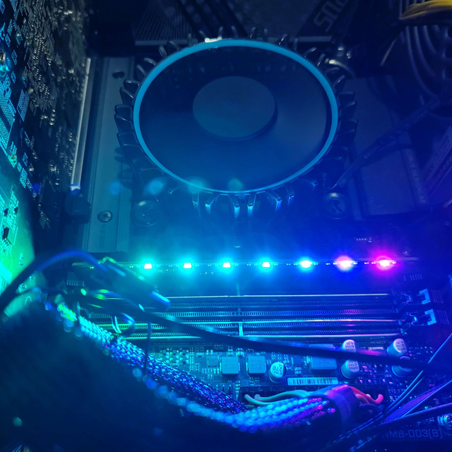 High Speed High Performance Memoria PC5 RAM RGB 6000mhz 6400mhz 24GB Desktop RAM RGB DDR5 Memory With Lights