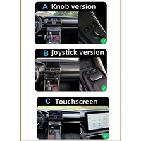 Écran tactile de voiture 10,25 pouces avec système Linux, Android Auto, GPS, navigation, CarPlay sans fil pour Lexus IS 200F IS300 RC350 2013-2017