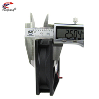 80x80x25mm 80mm 8025 12v DC eksenel akış kol yatak havalı ısıtıcı endüstriyel egzoz fanı 8cm