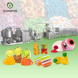 Máquina para hacer gelatina de agar, caramelos de goma, dulces de gelatina, caramelos de oso, línea de producción de bonbons en cartón - Product Image 1
