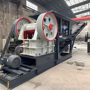 Triturador móvel portátil-trituração de rochas, pedras, minério de ferro, concreto-Preço do triturador de mandíbula diesel-trituração de pedras - Product Image 2