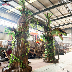 Sợi thủy tinh khủng long công viên lối vào Làm Chủ Đề Công viên giải trí cổng trang trí - Product Image 5