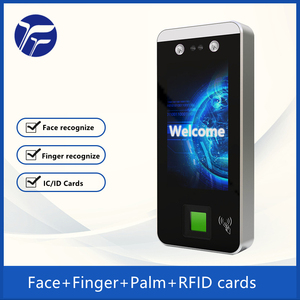 Beş bir katılım makinesi Pin kodu parmak izi Palm doğrulama RFID kartlar tarama yüz tanıma kamera - Product Image 3
