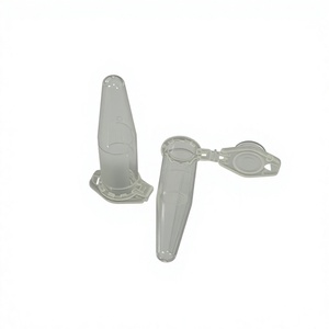 Tubos de Microcentrífuga Estériles STEEMA de 1.5/2 ml con Tapa y Marcas Graduadas, Tubos de Dispensación de Plástico Hechos en China - Product Image 1