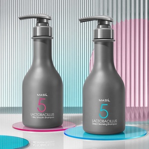 韓国マシルラクトバチルスヘアシャンプーオイルコントロールふわふわクリーンソフトケアスムージング栄養ヘアバルクトリートメントヘア - Product Image 1