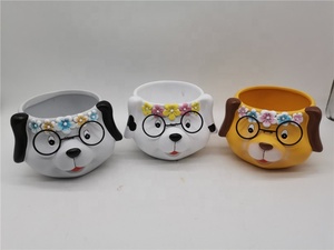 Usine Céramique Animal Succulent Planteur À La Main Dessin Poterie Bureau Intérieur <span class=keywords><strong>Pot</strong></span> De Fleur Plante Terre Cuite Couleur Jardinières <span class=keywords><strong>Pot</strong></span> - Product Image 3