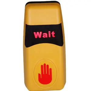 Waterproof Pedestrian Push Button Crosswalk Button With Yellow PC Housing Shell For Intersection