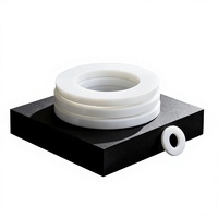 PTFE-Dichtung für 4-Zoll DN25/400 Verstärkter Flanschdichtungsring Modell T1 Weiß Feste Dichtung