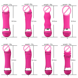 Вибратор-стимулятор Dolphin Gourd с 6 насадками для женщин, мастурбатор для флирта, стимуляция клитора, массаж груди для пар - Product Image 4