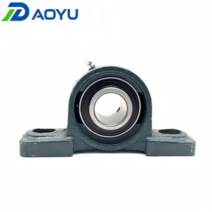 Palier à roulement à billes UCP205 en fonte, prix d'usine, haute précision, lubrifié à la graisse, charge lourde, faible bruit, logo personnalisé - Product Image 1