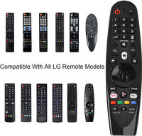 HUAYU-Mando a distancia para televisor inteligente, reemplazo universal con USB, control remoto para televisor inteligente LG 3D HD LCD LED, V3, 2 unidades