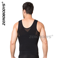 082 Fajas Para Mens Body Shaper Resserrer l'Abdomen Dos Soutien Abdomen Minceur Shapewear Ventre Shaping