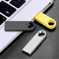 Penjualan Terbaik kustom LOGO logam pendrive USB 2.0 3.0 stik 1GB 2GB 4GB 8GB 16GB 32GB 64GB 128GB grosir usb flash drive