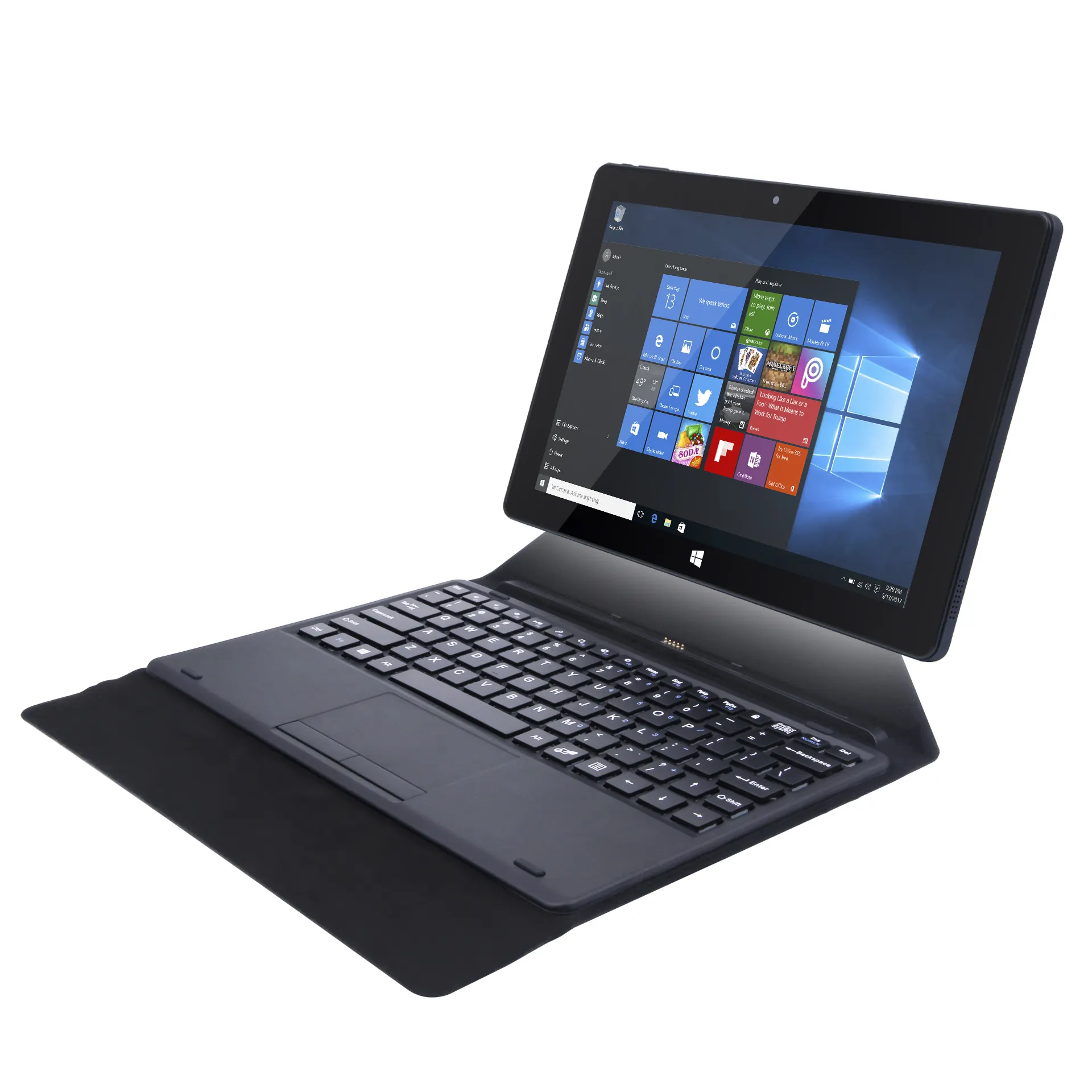 2020 YC-W10 10 Inch Win10 Tablet Met Wifi Toetsenbord Pen