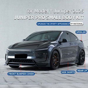 テスラ モデル Y ジュニパー 2025+ 用 ABS スポーツ フロントリップ サイドスカート リアディフューザー アップグレード アクセサリー ボディキット 卸売 - Product Image 2