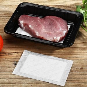 Tampons absorbants biodégradables jetables pour liquides, sang, eau, poulet, fruits, aliments, emballages de viande - Product Image 1