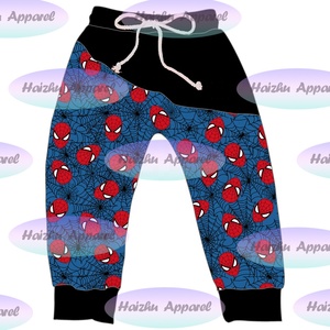 Aa-2 Nouveauté Halloween – Pantalon de jogging long tricoté en corde bicolore, imprimé animaux, écologique, pour bébé garçon - Product Image 6