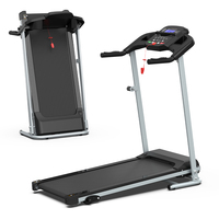 Tapis de course électrique portable rose pour la maison, pliable et plat, avec test de fréquence cardiaque