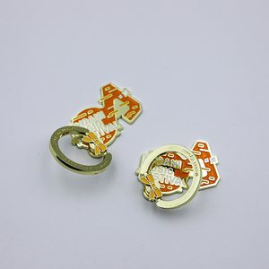 Customized Metallic Anti Slip Phone Holder Epoxy Phone Grip Custom Anniversary Phone Accessories Custom LOGO on Phone Ring - Product Image 2