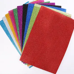 Qiang Qiang Papier Op Maat Gemaakte Hot-Selling Glitter Papier Cardstock Papier Voor Decoratie