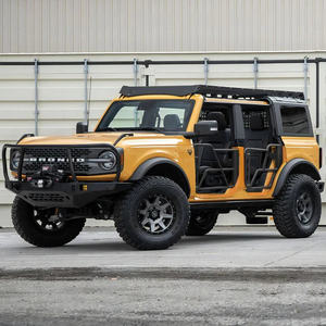 पशु शैली ब्रोंको स्टील ट्यूबुलर ट्यूब दरवाजे आधे दरवाजे के साथ आधे दरवाजे के साथ 2021-2023 ब्रोंको 4 दरवाजे - Product Image 6