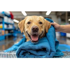 Super Absorbent Pet <b>Towel</b> for Dogs and Cats Made with <b>Quick</b> <b>Drying</b> Soft Fabric Ideal for Bath Time Grooming Travel and Outdoor - Product Image 6