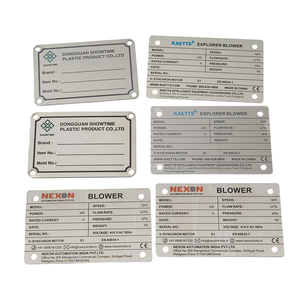 Acciaio inossidabile personalizzato, ottone, stampa di alluminio dello schermo, incisione,, materiale elettrico, eq meccanico - Product Image 1