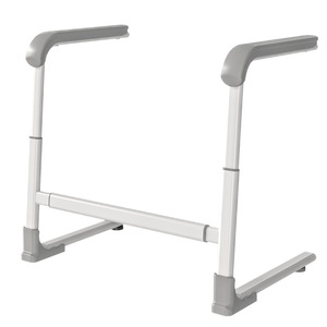 Adjustable <b>Sofa</b> Armrests Grey Carbon Steel Curved <b>Support</b> For Elderly Living Room Safety Non Slip Handrails - Product Image 5