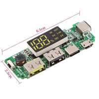Carte de charge double USB 5V 2.4A pour le module de batterie externe mobile au lithium 18650 avec protection du circuit