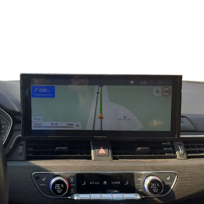 เครื่องเล่น DVD ติดรถยนต์ระบบ Android12 12.3นำทาง GPS สำหรับรถ Audi A4 B9 A5 2017-2019แอนดรอยด์หน้าจออัตโนมัติพร้อมตัวควบคุม