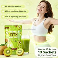 Voedingsvezels Antioxidanten Volwassenen Drinkpoeder Kiwi Plus Natuurlijk Fruitextract Ondersteunt Darmgezondheid OEM ODM Private Label Groothandel