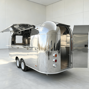 Mobile Food Truck Fully Equipped Taco Bbq Trailer Ice Cream Cart With Full <b>Kitchen</b> Equipments Concession Snack Vending Trailer - Product Image 1