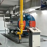 Caldera de Agua Caliente Industrial Horizontal de Alta Presión Automática para Calefacción a Gran Escala Duradero