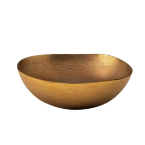 Diseño de hojas decorativas de Navidad Cuenco de metal Catering y cantinas Cuenco de servidor de alimentos para bodas Proveedor y fabricante de India - Product Image 4